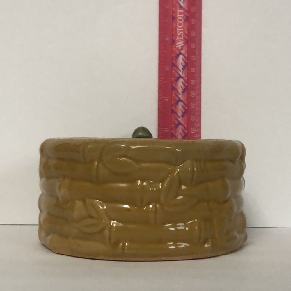 Vintage Costa Farms Bamboo Turtle Planter - Picture 11 of 12